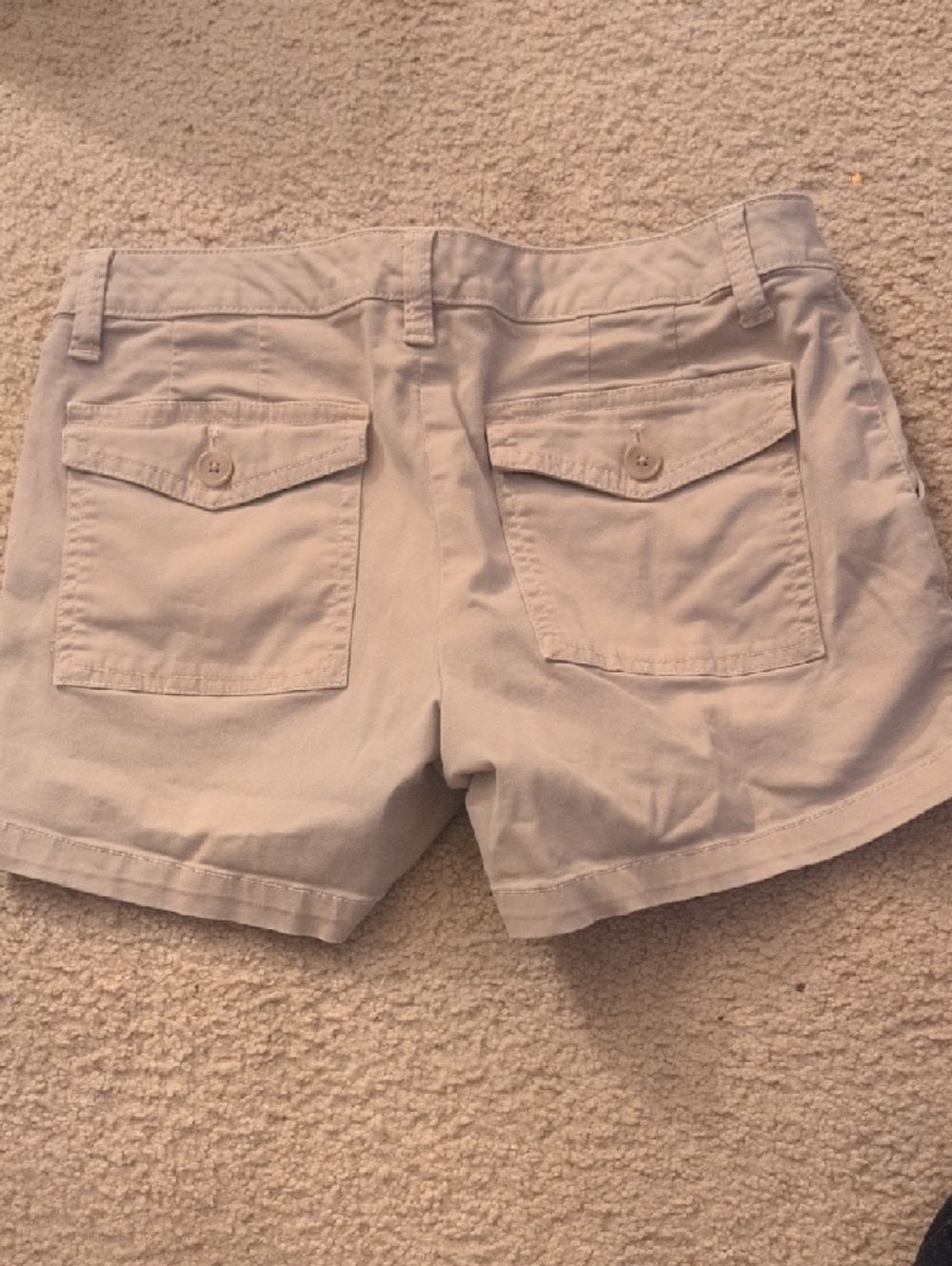 PINK Victoria's Secret Black & Beige Cargo Pocket Shorts - Picture 5 of 9